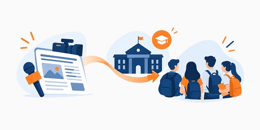 Connect Media Coverage with Enrollment Procedure